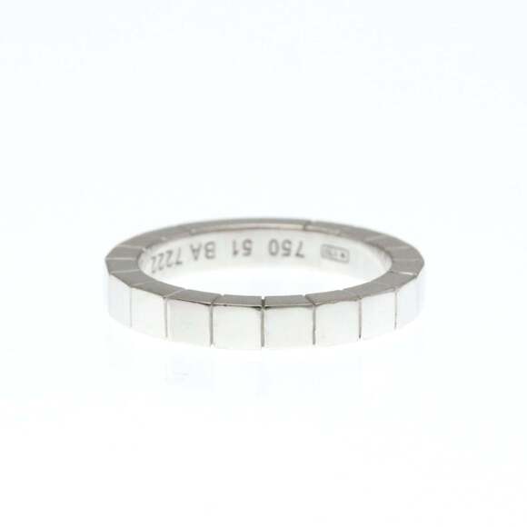 Cartier Lanieres White Gold (18K) Fashion No Stone Band Ring Silver - Picture 8 of 9